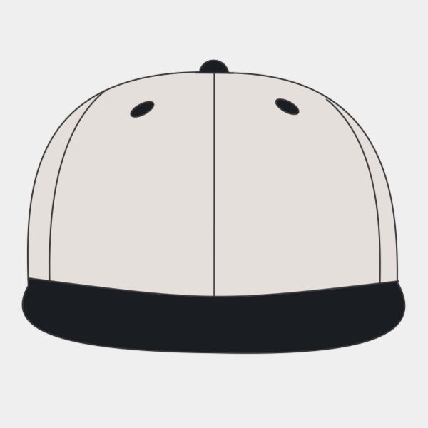 Adult Wool Blend Snapback Two-Tone Cap Thumbnail