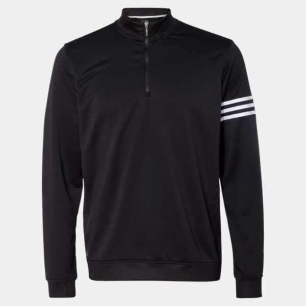 3-Stripes French Terry Quarter-Zip Pullover Thumbnail