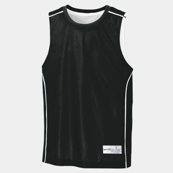 Sport Tek Youth PosiCharge ® Mesh Reversible Sleeveless Tee YT555 Youth PosiCharge ® Mesh Reversible Sleeveless Tee Thumbnail