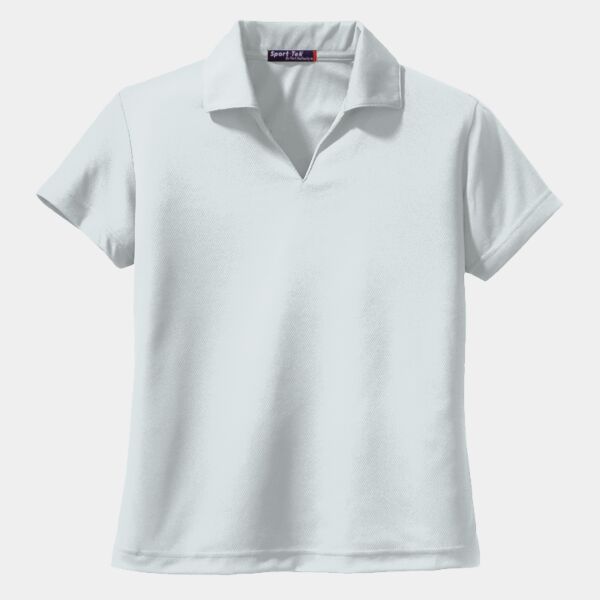 Sport Tek Women's Dri Mesh ® V Neck Polo L469 Women's Dri Mesh ® V Neck Polo Thumbnail