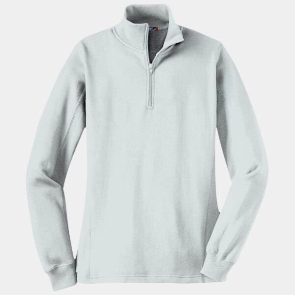 Sport Tek Women's 1/4 Zip Sweatshirt LST253 Women's 1/4 Zip Sweatshirt Thumbnail