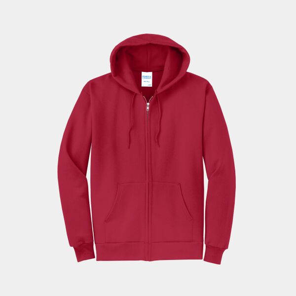 Port & Company Core Fleece Full Zip Hooded Sweatshirt PC78ZH Core Fleece Full Zip Hooded Sweatshirt Thumbnail