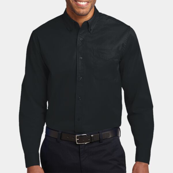 Port Authority Extended Size Long Sleeve Easy Care Shirt S608ES Extended Size Long Sleeve Easy Care Shirt Thumbnail