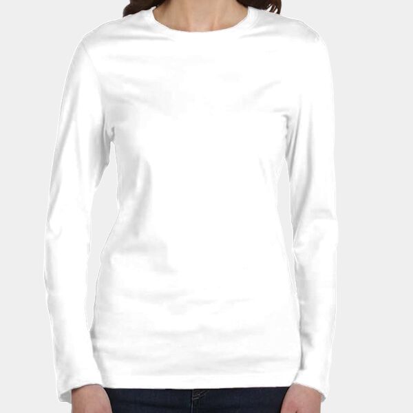 Bella + Canvas Ladies' Jersey Long-Sleeve T-Shirt B6500 Ladies' Jersey Long-Sleeve T-Shirt Thumbnail
