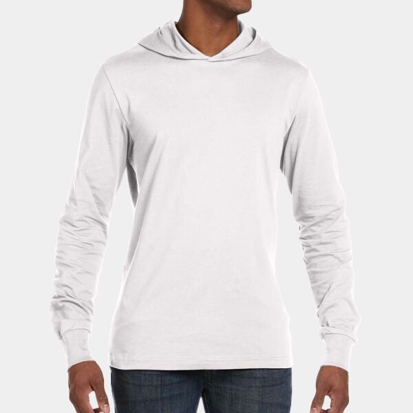 Bella + Canvas Unisex Jersey Long-Sleeve Hoodie 3512 Unisex Jersey Long-Sleeve Hoodie Thumbnail