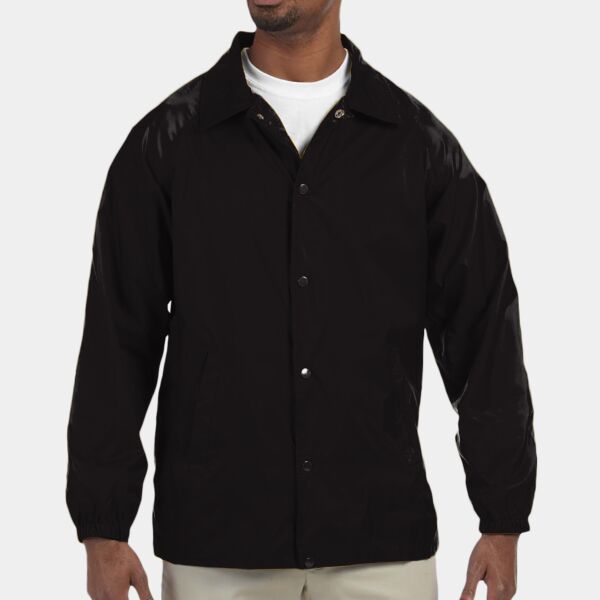 Harriton Adult Nylon Staff Jacket M775 Adult Nylon Staff Jacket Thumbnail