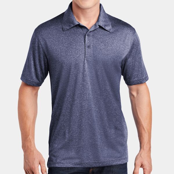Sport Tek Heather Contender Polo ST660 Heather Contender Polo Thumbnail