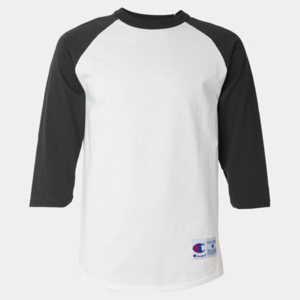 Champion Unisex Raglan Sleeve Baseball T-Shirt T137 Unisex Raglan Sleeve Baseball T-Shirt Thumbnail