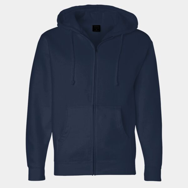 Unisex Heavyweight Full-Zip Hooded Sweatshirt Thumbnail