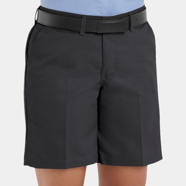 Red Kap Women's Plain Front 8" Shorts PT27 Women's Plain Front 8" Shorts Thumbnail