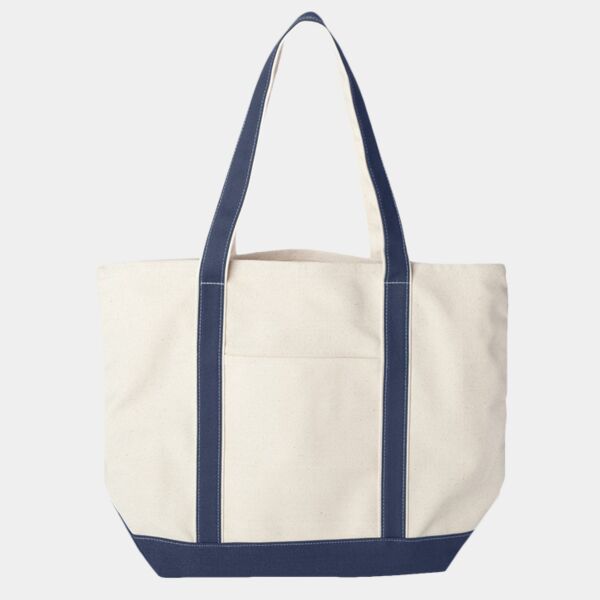 Liberty Bags Carmel Classic XL Cotton Canvas Resort Tote 8872 Carmel Classic XL Cotton Canvas Resort Tote Thumbnail