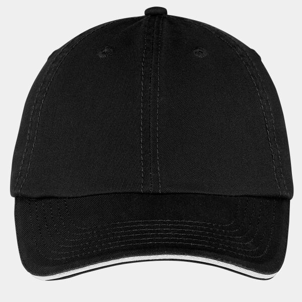 Port & Company Washed Twill Sandwich Bill Cap CP79 Washed Twill Sandwich Bill Cap Thumbnail