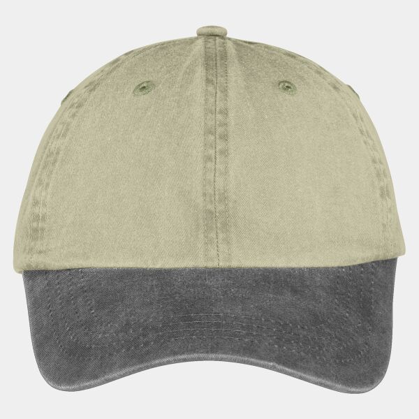 Port & Company Two Tone Pigment Dyed Cap CP83 Two Tone Pigment Dyed Cap Thumbnail