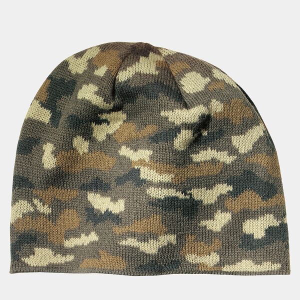 Port & Company Camo Beanie Cap CP91C Camo Beanie Cap Thumbnail