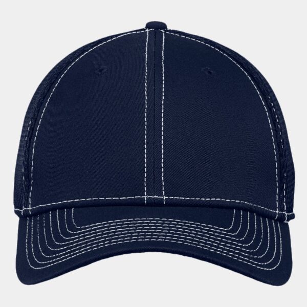 New Era Stretch Mesh Contrast Stitch Cap NE1120 Stretch Mesh Contrast Stitch Cap Thumbnail