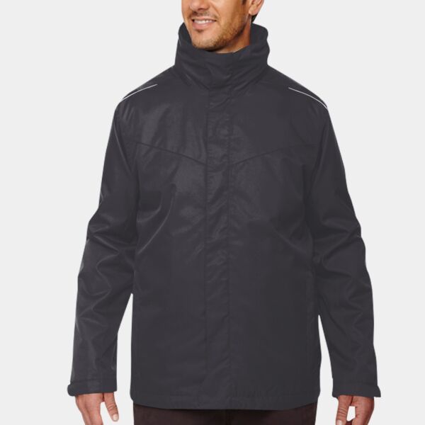 Core 365 Men's Tall Region 3-in-1 Jacket with Fleece Liner 88205T Men's Tall Region 3-in-1 Jacket with Fleece Liner Thumbnail