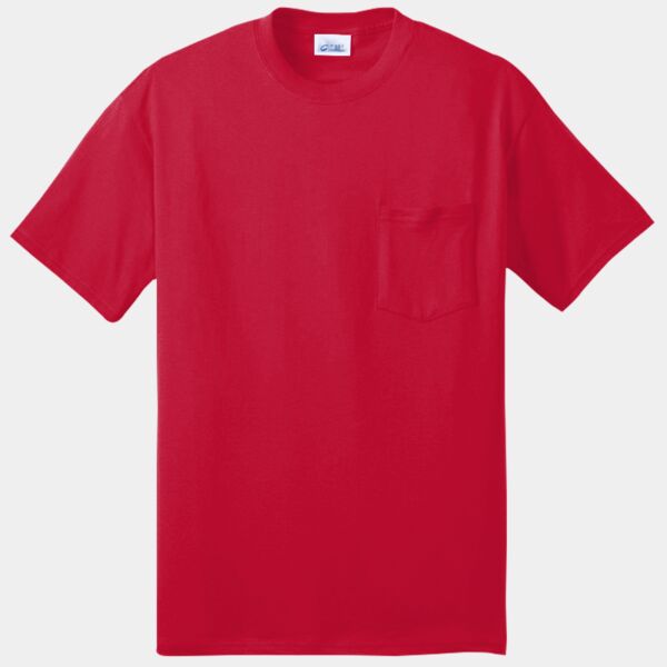 Port & Company Tall Core Blend Pocket Tee PC55PT Tall Core Blend Pocket Tee Thumbnail