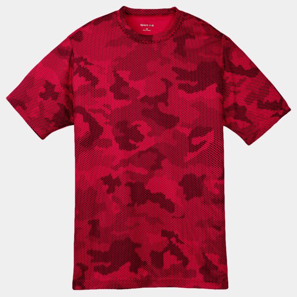 Sport Tek Youth CamoHex Tee YST370 Youth CamoHex Tee Thumbnail