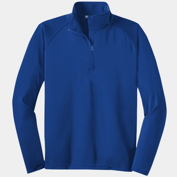 Sport Tek Tall Sport Wick ® Stretch 1/4 Zip Pullover TST850 Tall Sport Wick ® Stretch 1/4 Zip Pullover Thumbnail