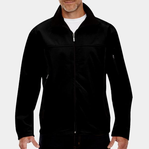 North End Men's Three-Layer Fleece Bonded Performance Soft Shell Jacket 88099 Men's Three-Layer Fleece Bonded Performance Soft Shell Jacket Thumbnail