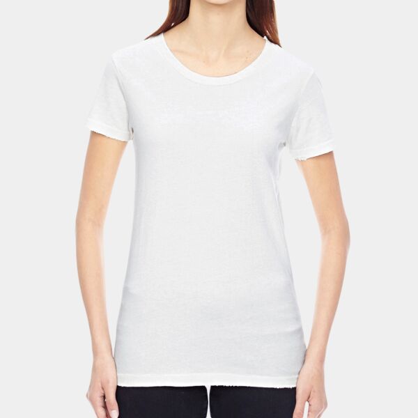 Alternative Ladies' Vintage Garment-Dyed Distressed T-Shirt 04860C1 Ladies' Vintage Garment-Dyed Distressed T-Shirt Thumbnail