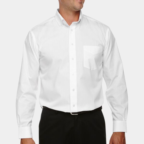 Devon & Jones Men's Crown Collection® Solid Broadcloth Woven Shirt D620 Men's Crown Collection® Solid Broadcloth Woven Shirt Thumbnail