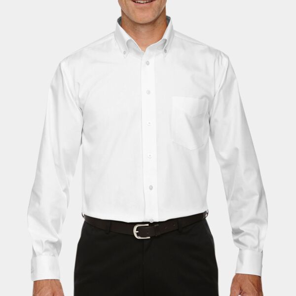 Devon & Jones Men's Crown Collection® Solid Oxford Woven Shirt D630 Men's Crown Collection® Solid Oxford Woven Shirt Thumbnail