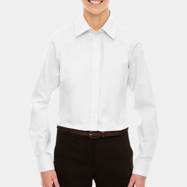 Devon & Jones Ladies' Crown Collection® Solid Oxford Woven Shirt D630W Ladies' Crown Collection® Solid Oxford Woven Shirt Thumbnail