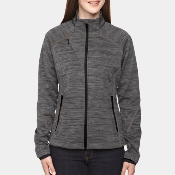 North End Ladies' Flux Mélange Bonded Fleece Jacket 78697 Ladies' Flux Mélange Bonded Fleece Jacket Thumbnail