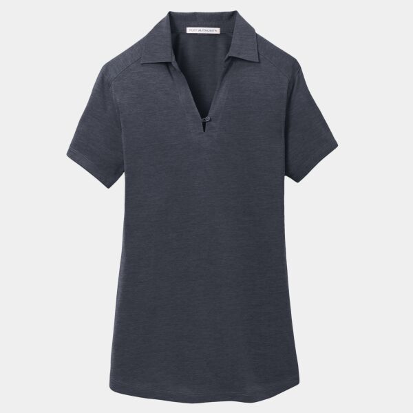 Port Authority Women's Digi Heather Performance Polo L574 Women's Digi Heather Performance Polo Thumbnail