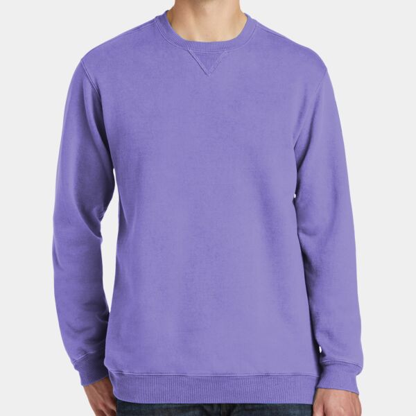 Port & Company Garment Dyed Crewneck Sweatshirt PC098 Garment Dyed Crewneck Sweatshirt Thumbnail