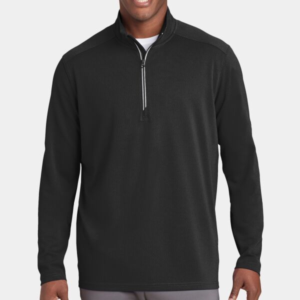 Sport Tek Sport Wick ® Textured 1/4 Zip Pullover ST860 Sport Wick ® Textured 1/4 Zip Pullover Thumbnail