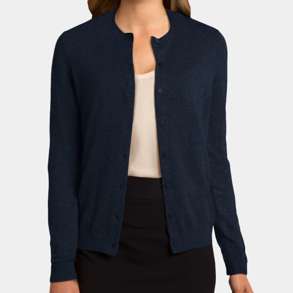 Port Authority Women's Cardigan Sweater LSW287 Women's Cardigan Sweater Thumbnail