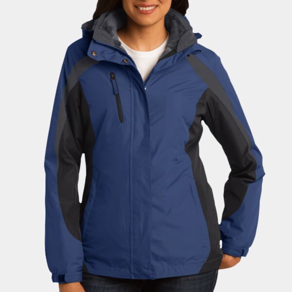 Port Authority Women's Colorblock 3 in 1 Jacket L321 Women's Colorblock 3 in 1 Jacket Thumbnail