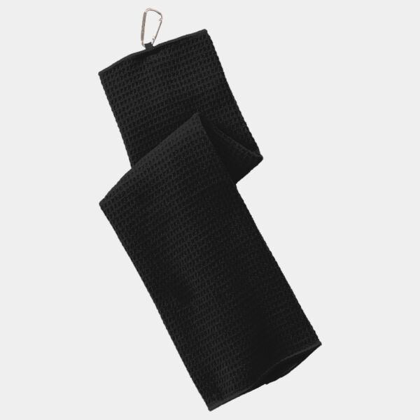 Waffle Microfiber Golf Towel Thumbnail