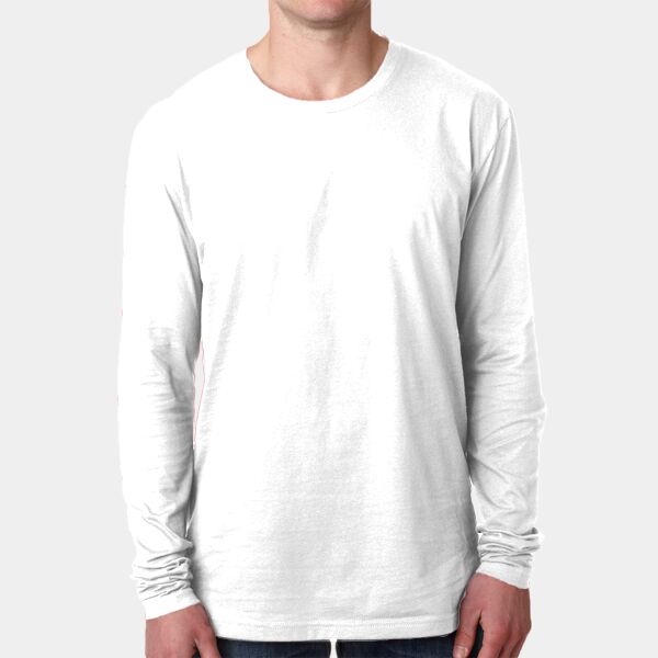 Next Level Apparel Men's Cotton Long-Sleeve Crew N3601 Men's Cotton Long-Sleeve Crew Thumbnail