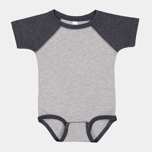 Rabbit Skins Infant Baseball Bodysuit RS4430 Infant Baseball Bodysuit Thumbnail
