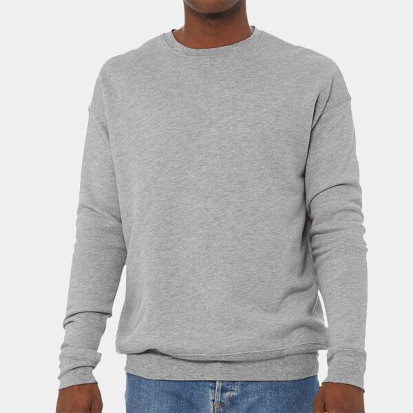 Bella + Canvas Unisex Sponge Fleece Drop Shoulder Sweatshirt 3945 Unisex Sponge Fleece Drop Shoulder Sweatshirt Thumbnail