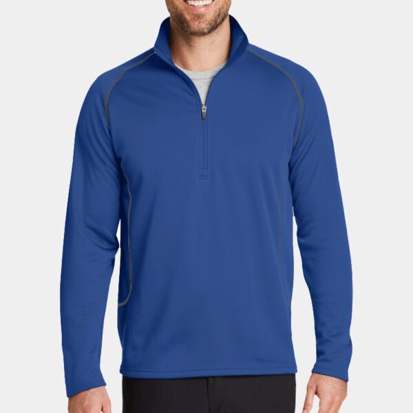 Eddie Bauer Smooth Fleece 1/2 Zip EB236 Smooth Fleece 1/2 Zip Thumbnail