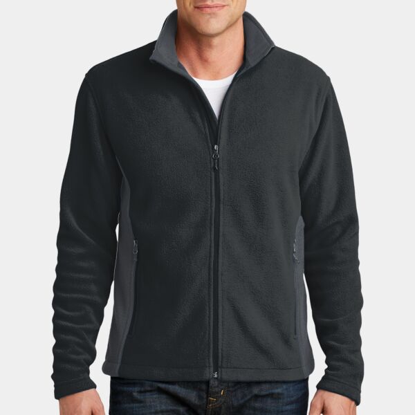 Port Authority Colorblock Value Fleece Jacket F216 Colorblock Value Fleece Jacket Thumbnail