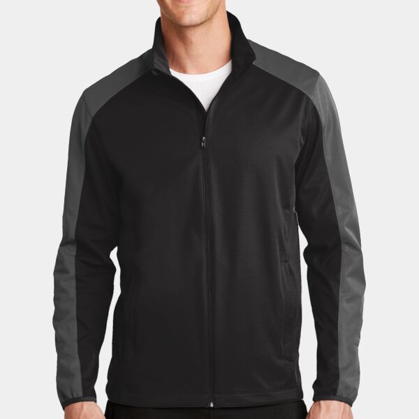 Port Authority Active Colorblock Soft Shell Jacket J718 Active Colorblock Soft Shell Jacket Thumbnail