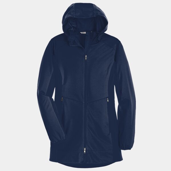 Port Authority Women's Active Hooded Soft Shell Jacket L719 Women's Active Hooded Soft Shell Jacket Thumbnail