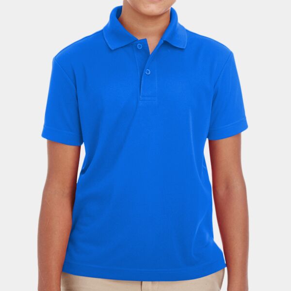 Youth Origin Performance Piqué Polo Thumbnail