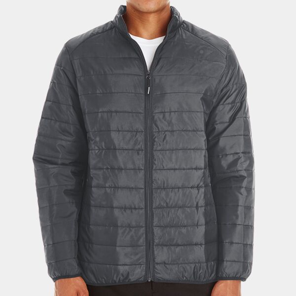 Core 365 Men's Prevail Packable Puffer Jacket CE700 Men's Prevail Packable Puffer Jacket Thumbnail