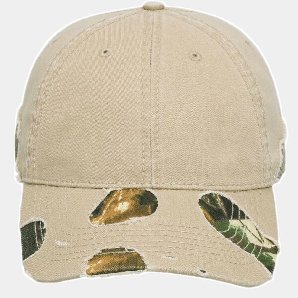 OTTO CAP Camouflage 6 Panel Low Profile Baseball Cap Thumbnail