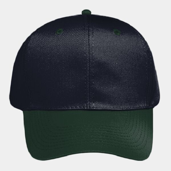 OTTO CAP 6 Panel Mid Profile Baseball Cap Thumbnail