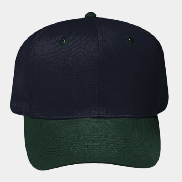 OTTO CAP 6 Panel Mid Profile Baseball Cap Thumbnail