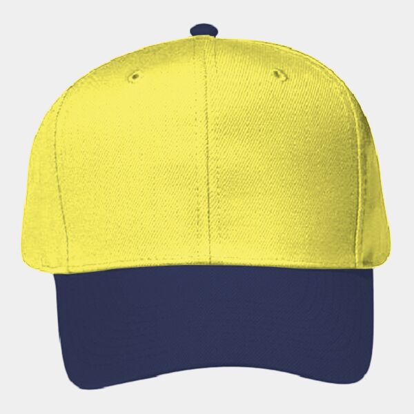 OTTO CAP 6 Panel Mid Profile Baseball Cap Thumbnail