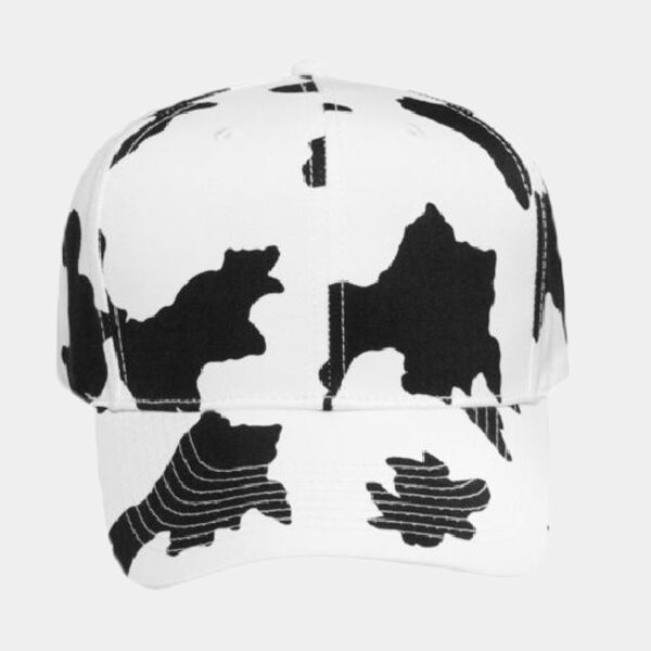 OTTO CAP 6 Panel Mid Profile Baseball Cap Thumbnail