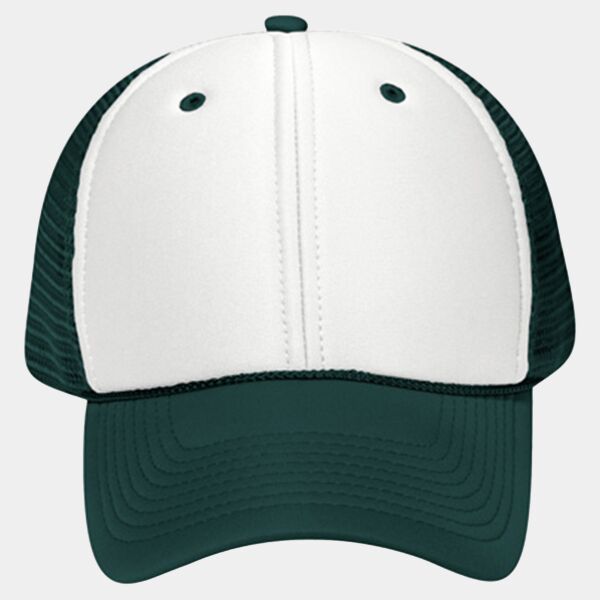 OTTO CAP 6 Panel Low Profile Mesh Back Trucker Hat Thumbnail